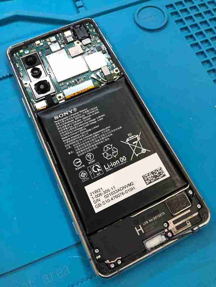 隙間がほとんど無い