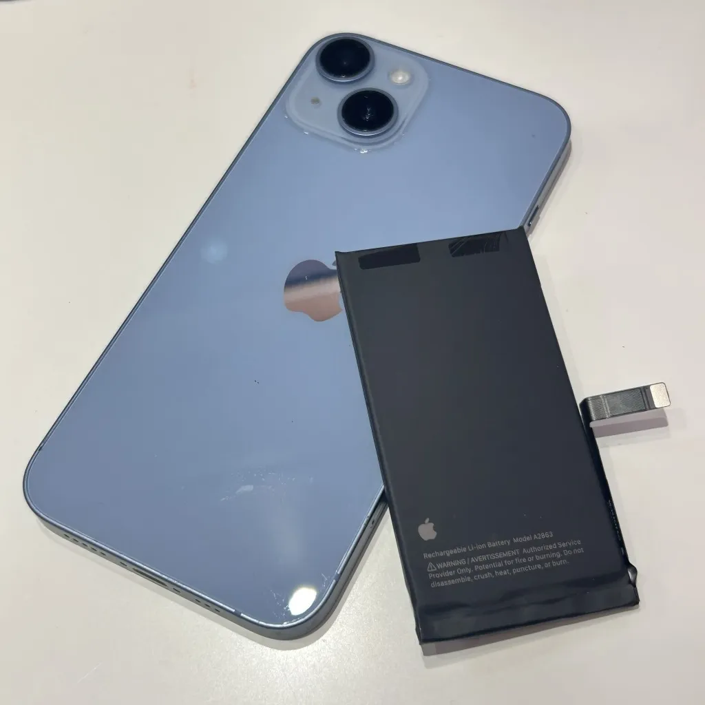iPhoneのバッテリー交換