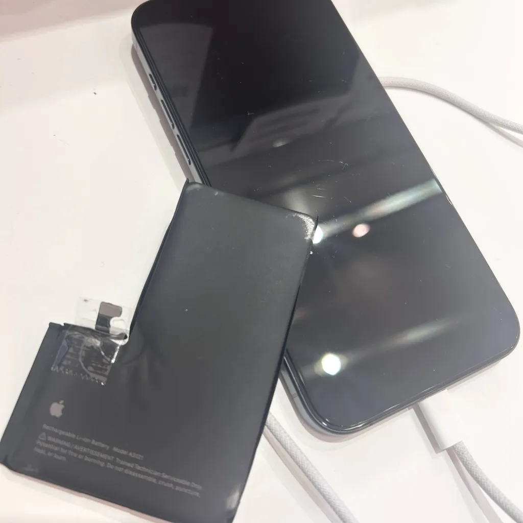 iPhoneのバッテリー交換
