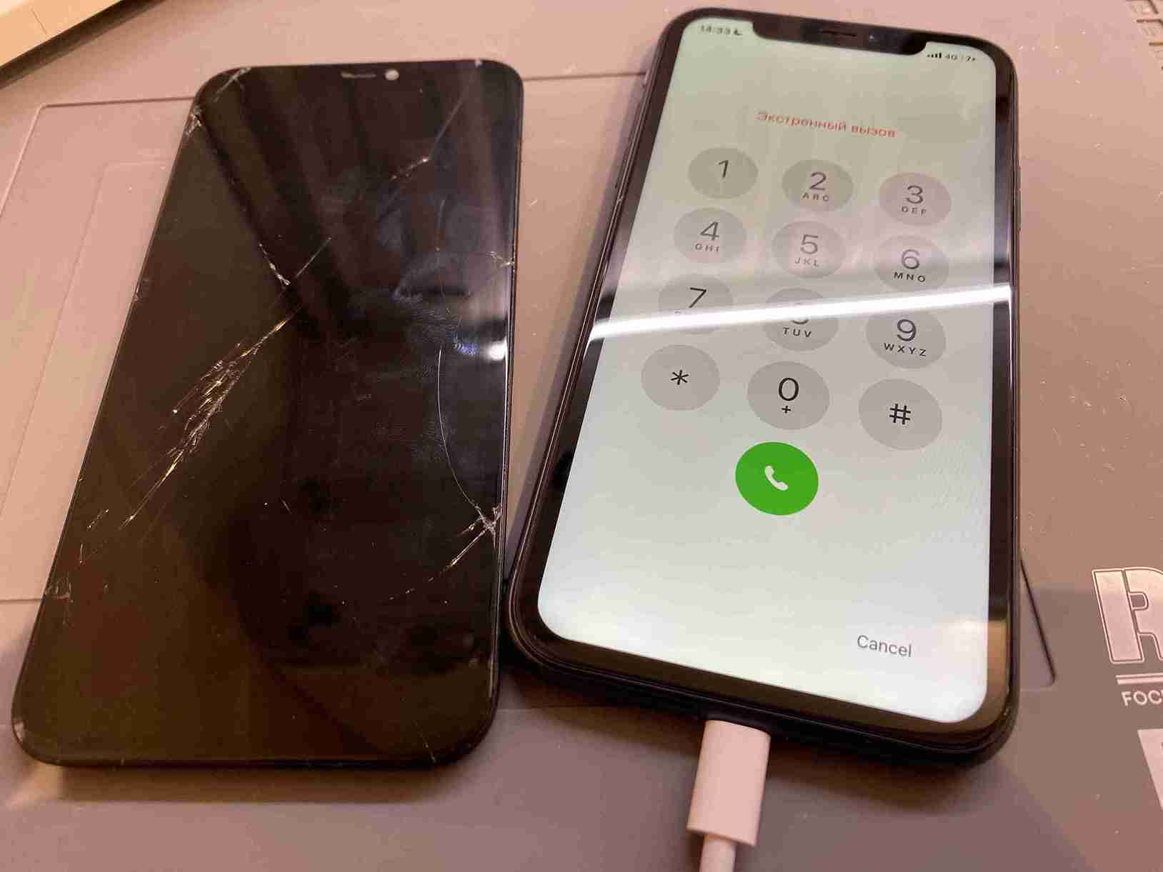 iPhone11の画面割れ修理後 大阪