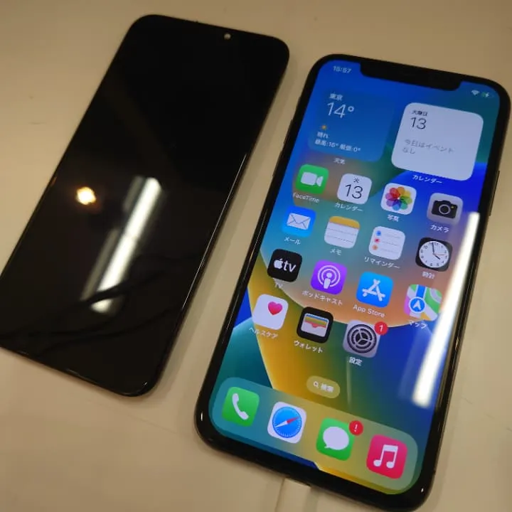 iPhone13の画面修理も即日対応