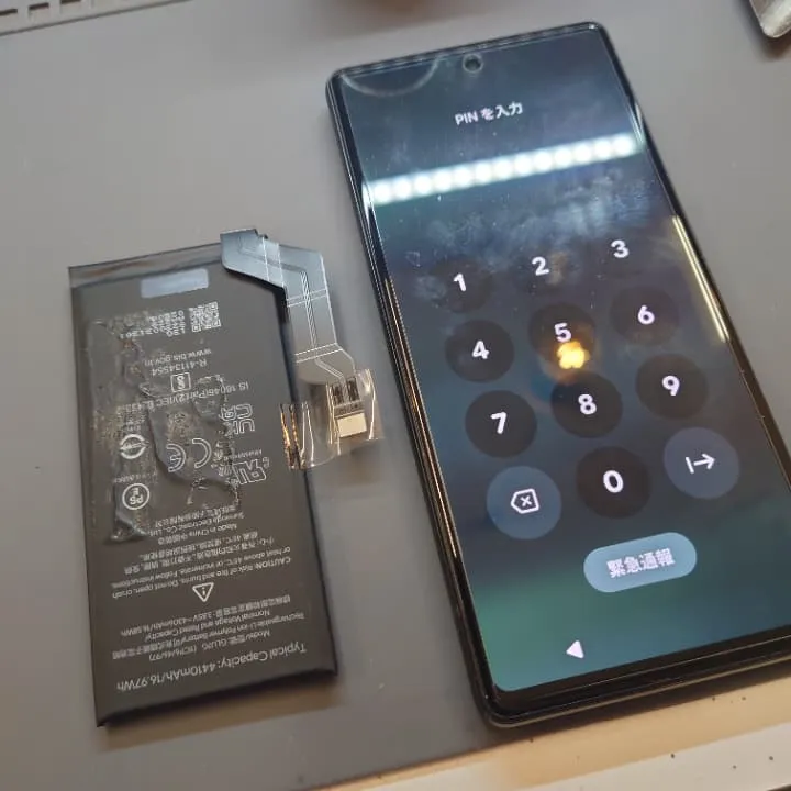 【スマートクリア】Google Pixel6電池交換は即日対応可【札幌栄町店】