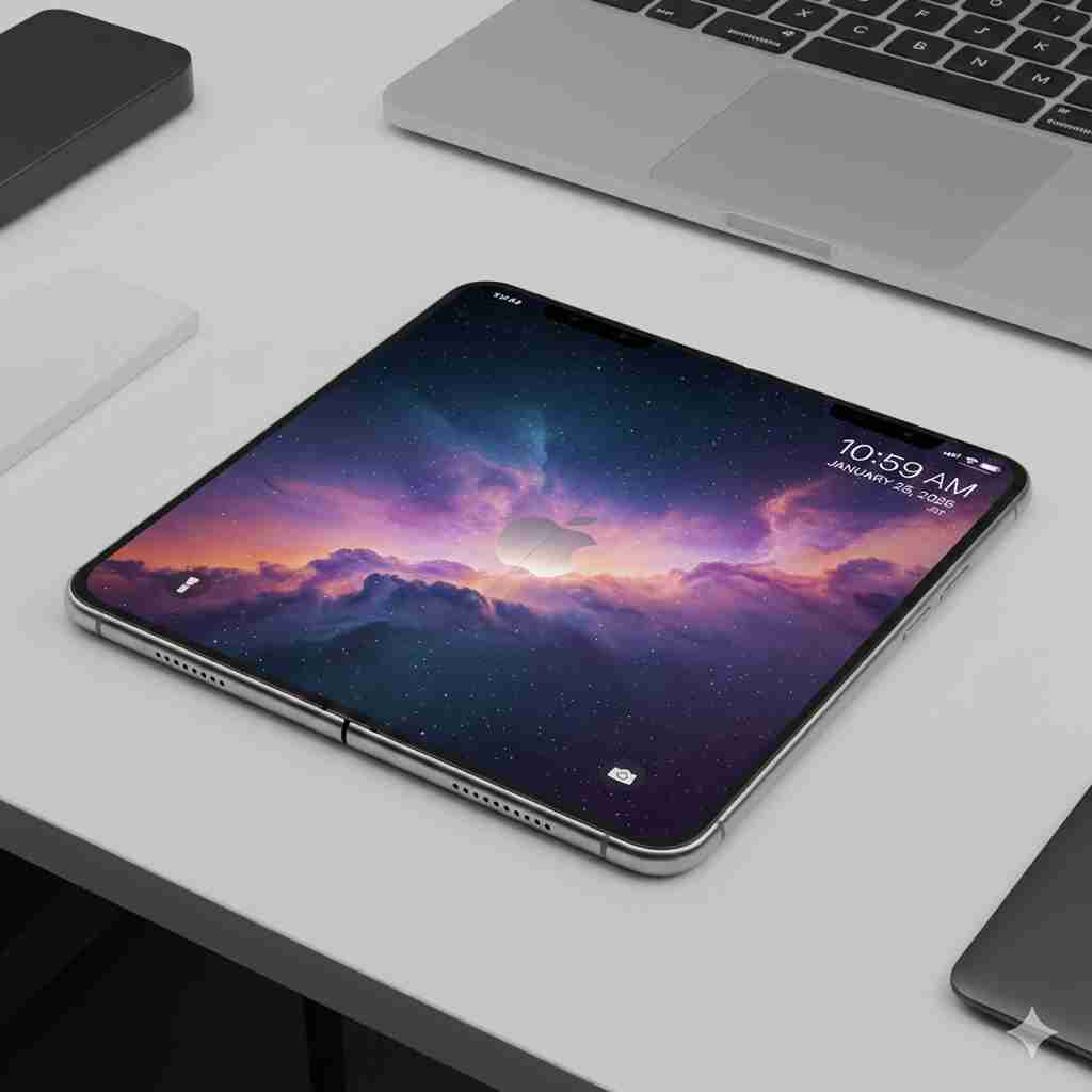折り畳みiPhoneの予想図