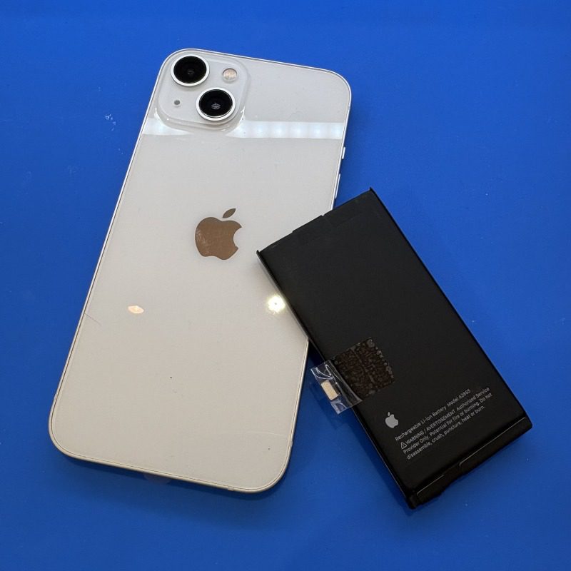 iPhone13のバッテリー交換修理について｜充電の減りが早い症状の改善事例