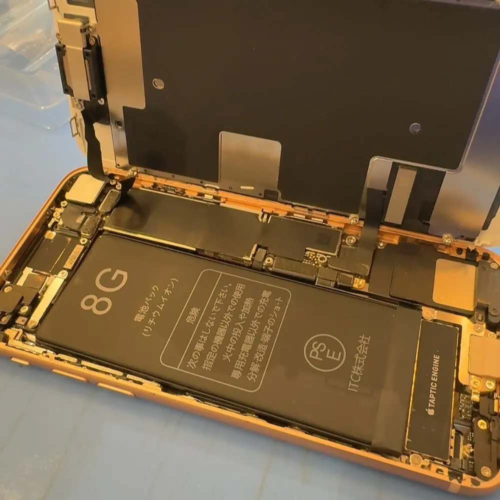 iphone8のバッテリー交換