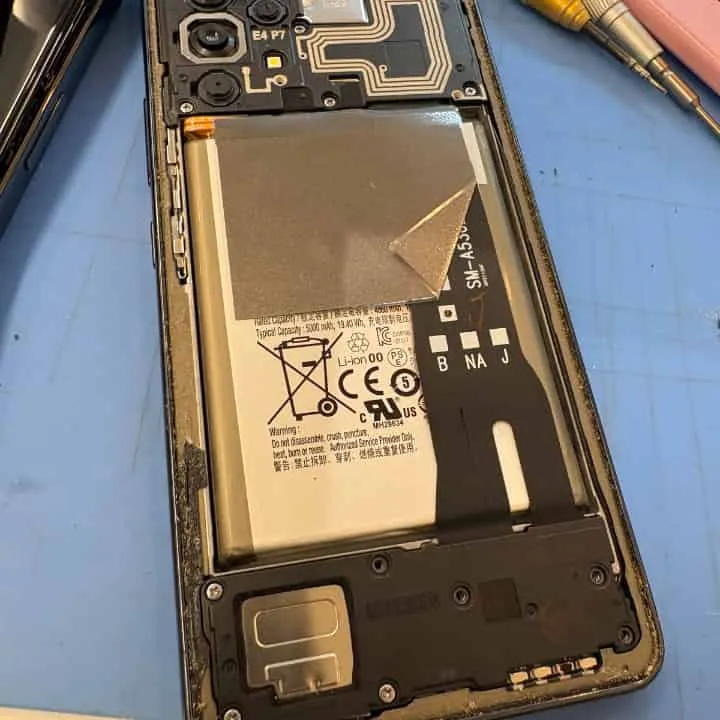 Galaxyバッテリー交換