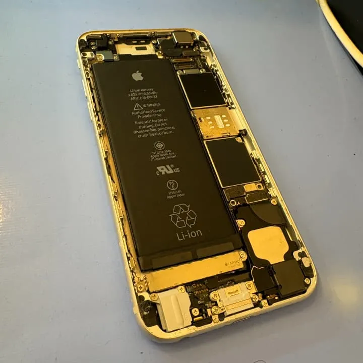 iPhoneバッテリー交換