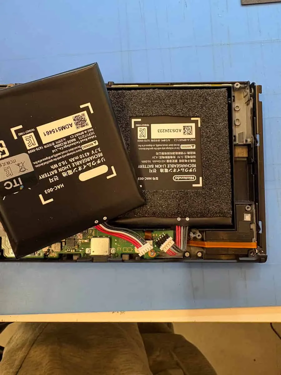 Switch有機ELバッテリー交換