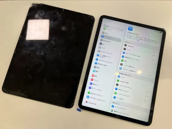 iPadPro11第二世代,アイパッド,画面交換,画面割れ,画面に線,変形,iPad修理,札幌市北区,迅速修理,表示不良,タッチ不良,スマートクリア,スマートクリアMEGAドンキホーテ札幌篠路店,iPad画面修理,液晶不良