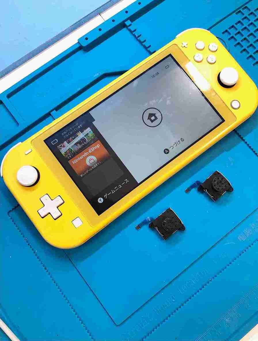 【Switch修理】勝手に動くスティックを即日改善！左右同時交換で快適プレイ 昭島市モリタウン西館3F