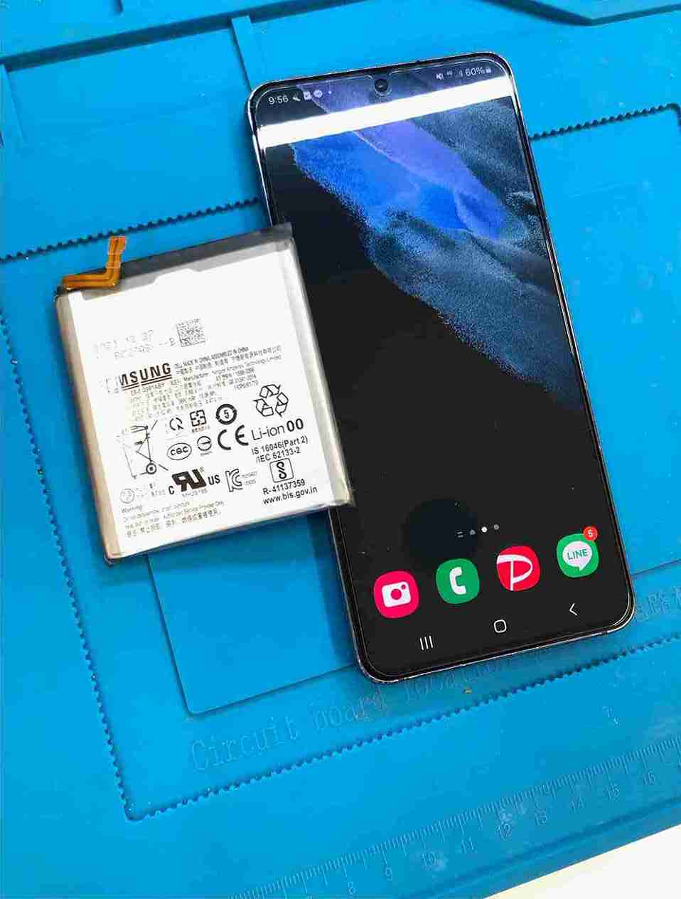 galaxyのバッテリー交換もお任せください。