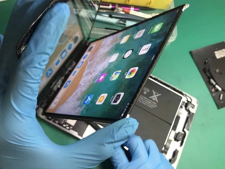 iPad分解の説明画像