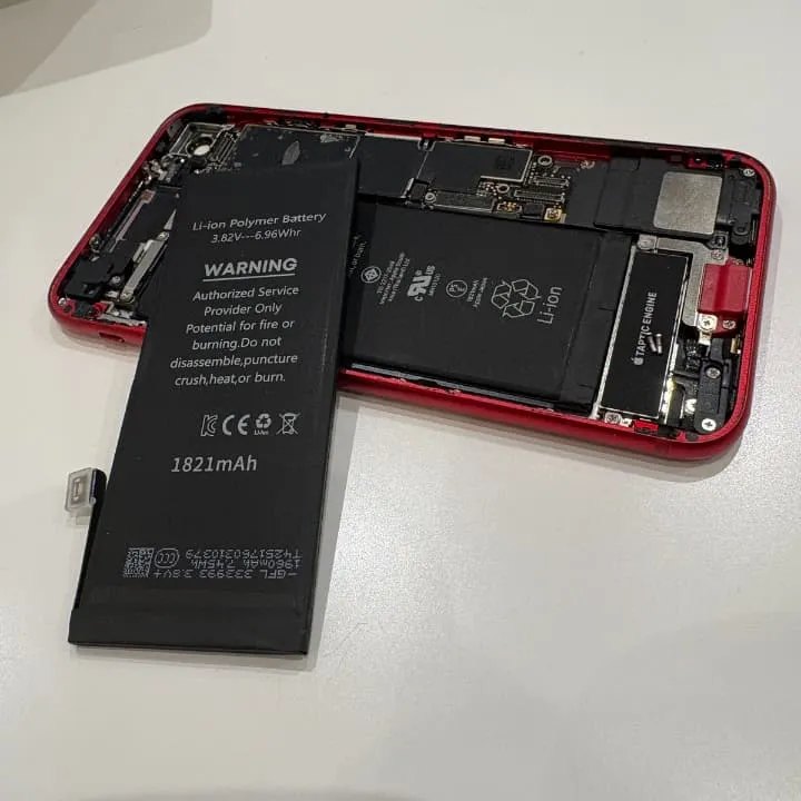 iphoneSE2バッテリー交換