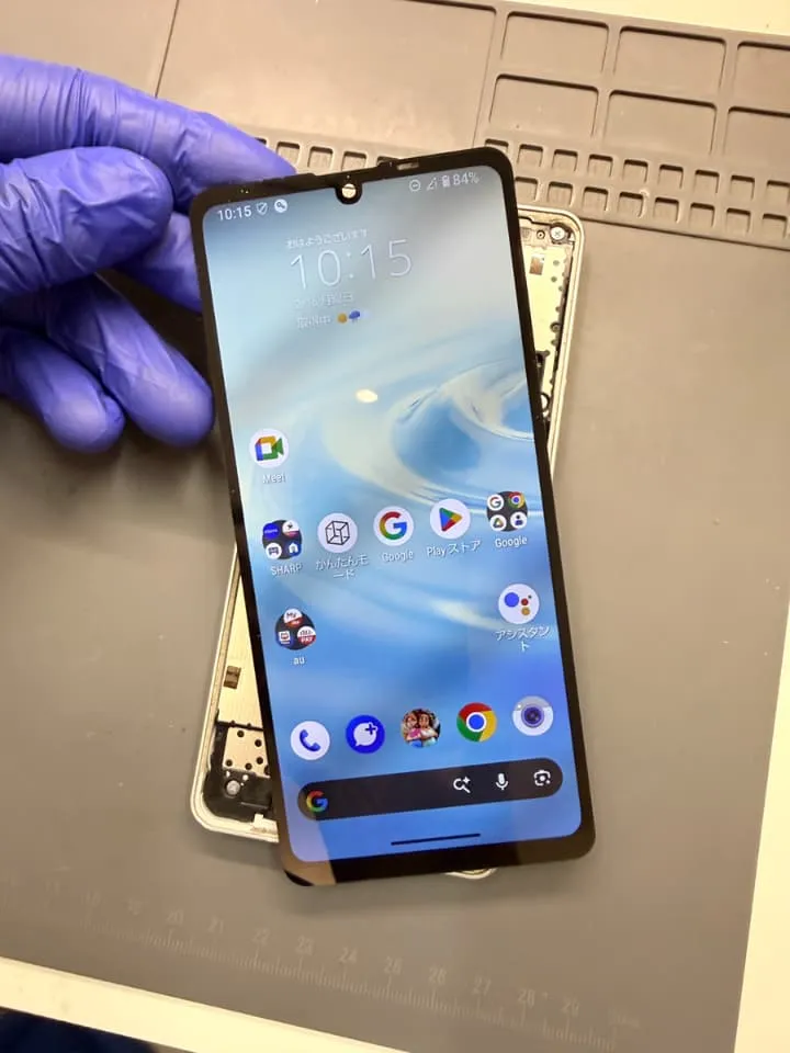 AQUOS sense6バッテリー交換修理