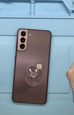 札幌駅でGalaxy S21バッテリー交換前の状態|スマートクリア札幌駅アピア店