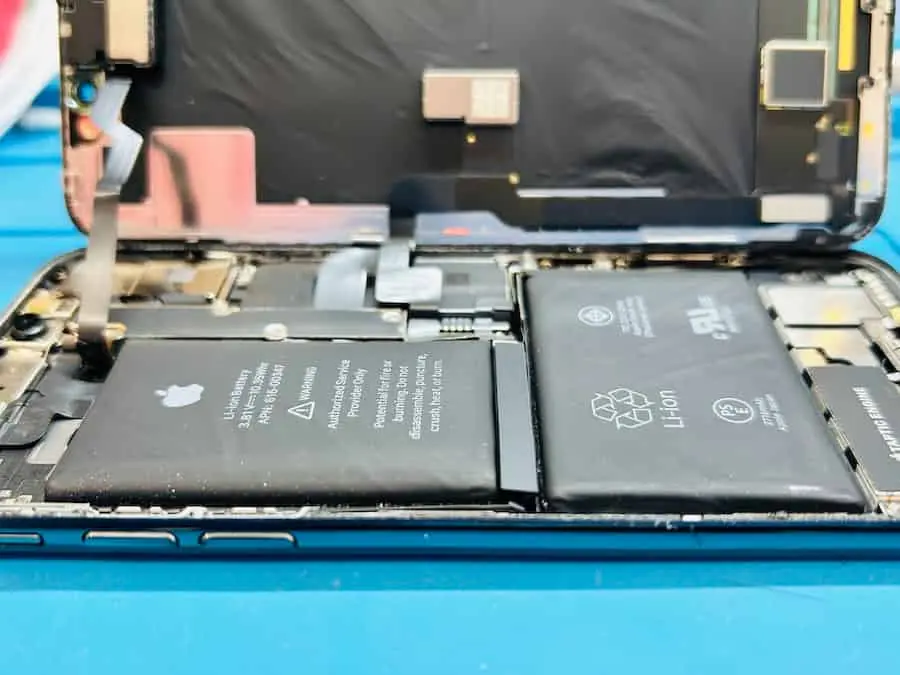 iPhoneバッテリー交換