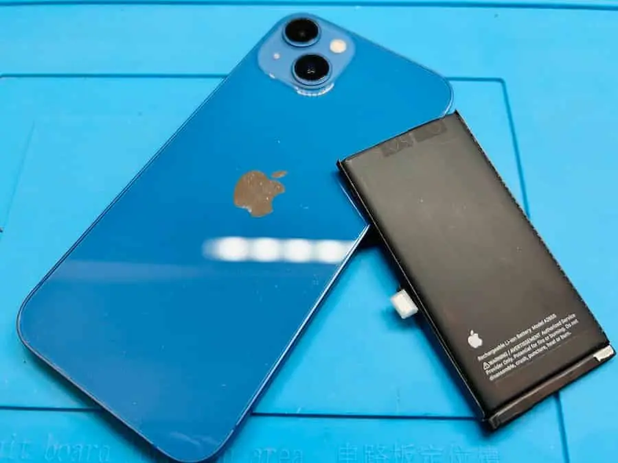 iPhoneバッテリー交換