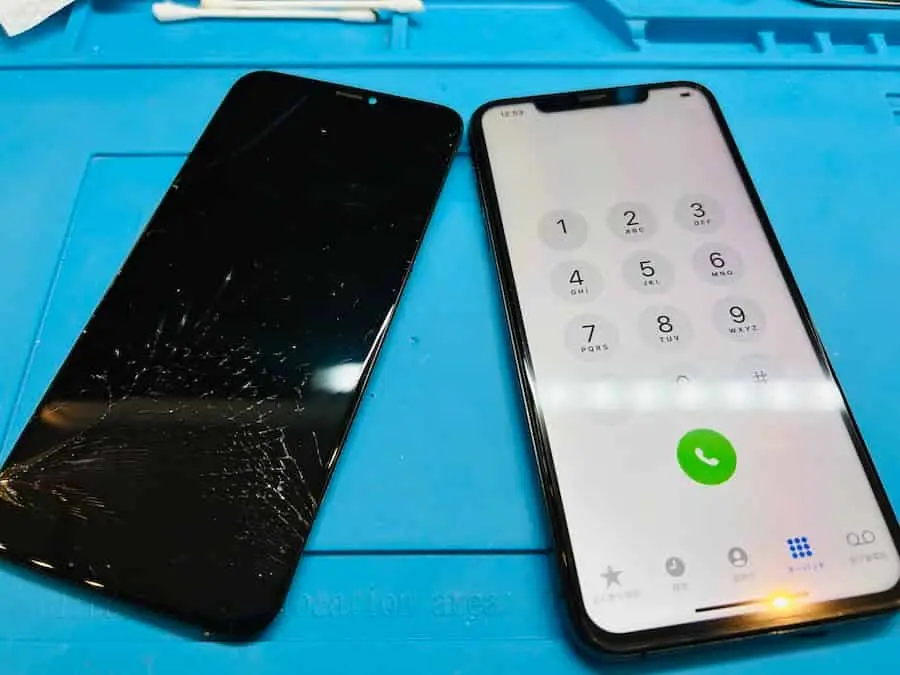 iPhoneXSMAXの画面修理承りました！！