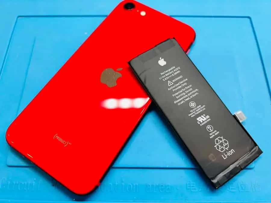 iPhoneバッテリー交換