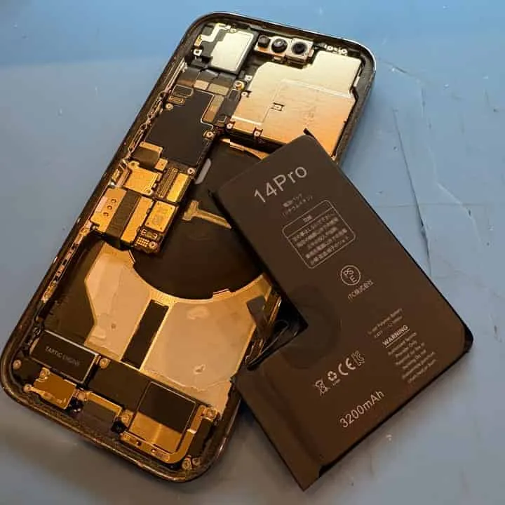 iphone14Proバッテリー交換