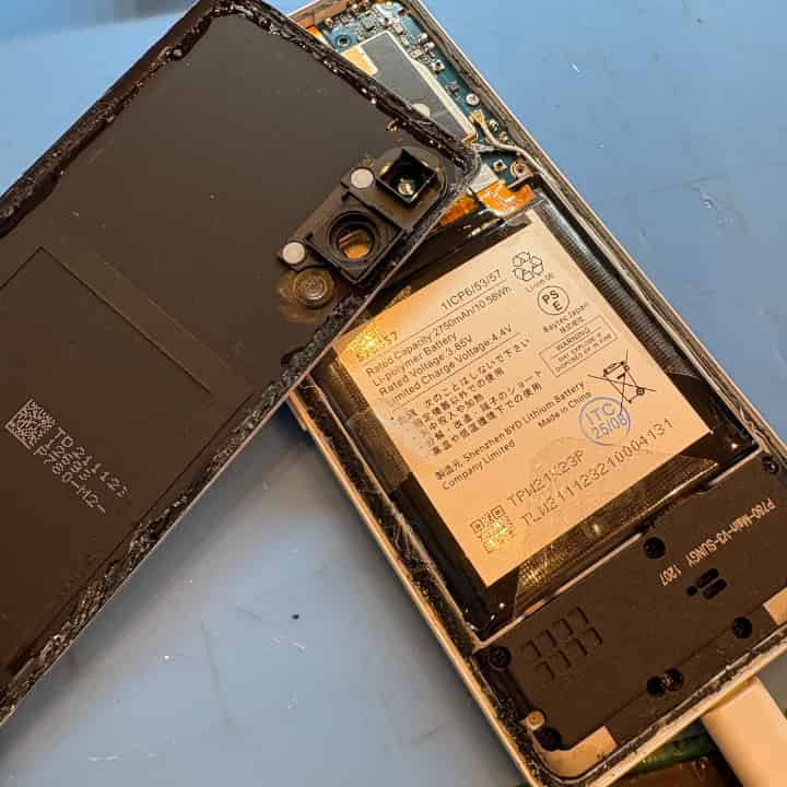 Androidバッテリー交換