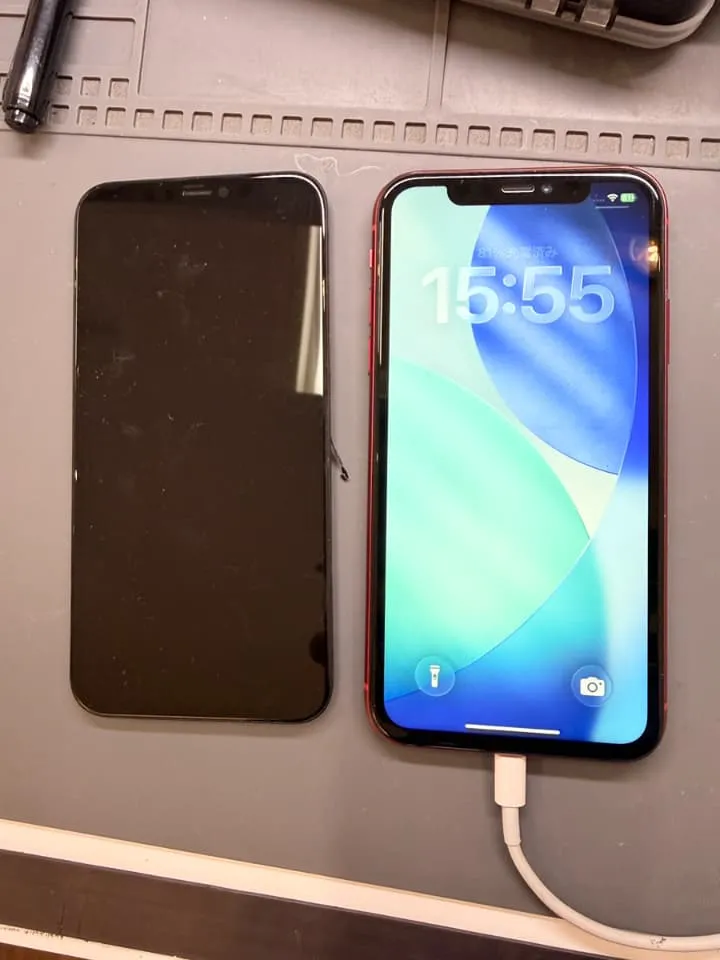 iPhone11画面交換