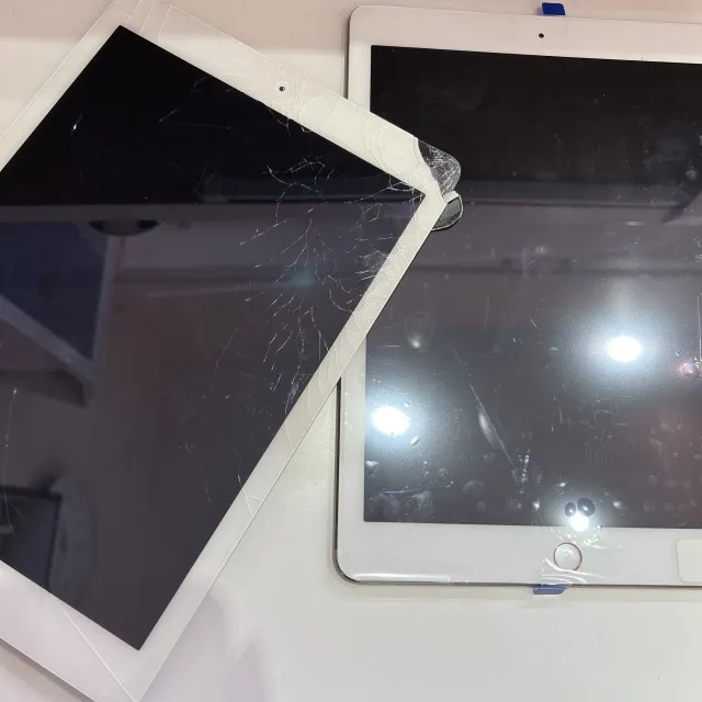 iPad Air 2のガラス・液晶交換を行いました！落下による画面割れも対応可能！