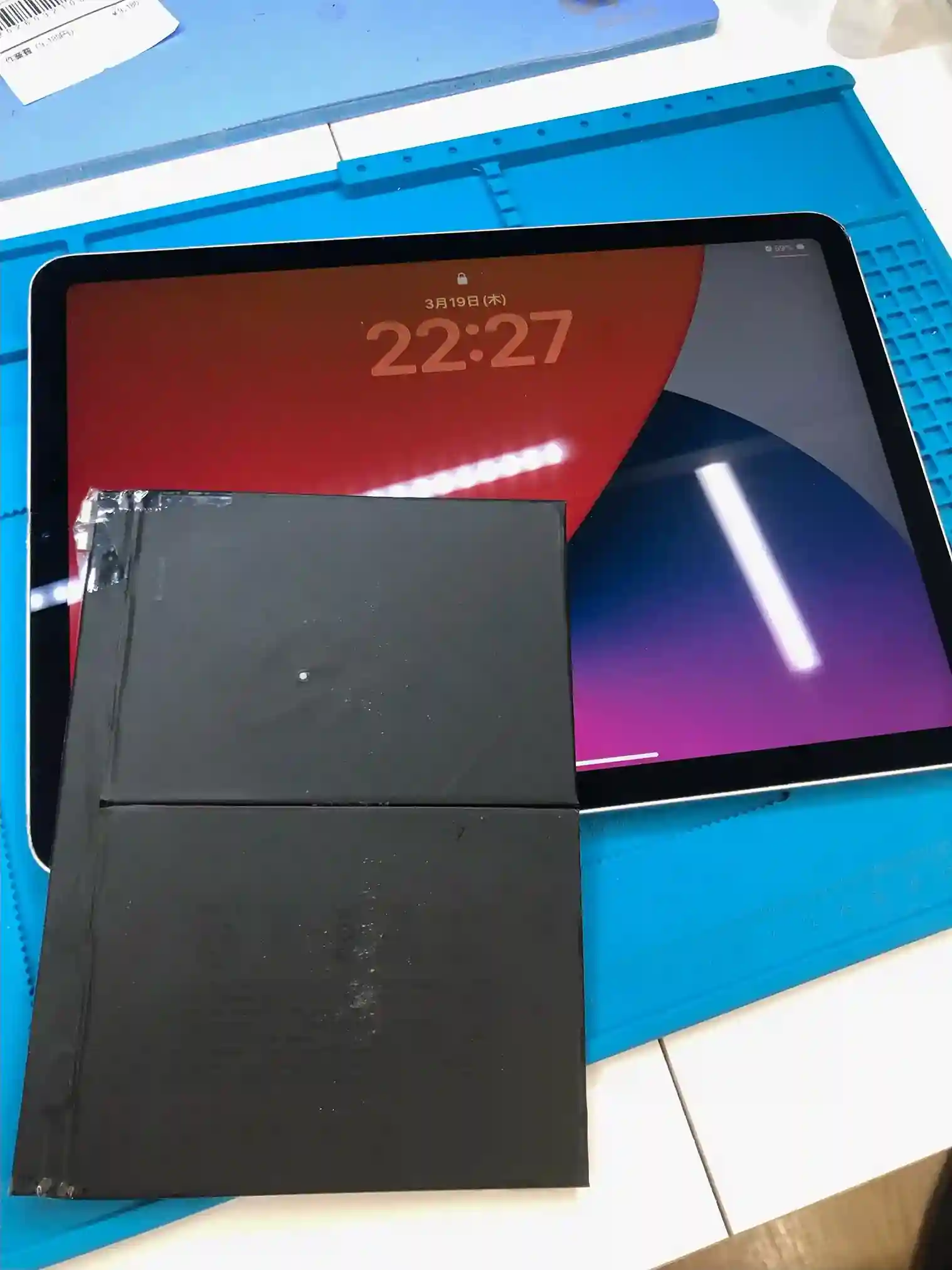 起動できるようになったipad