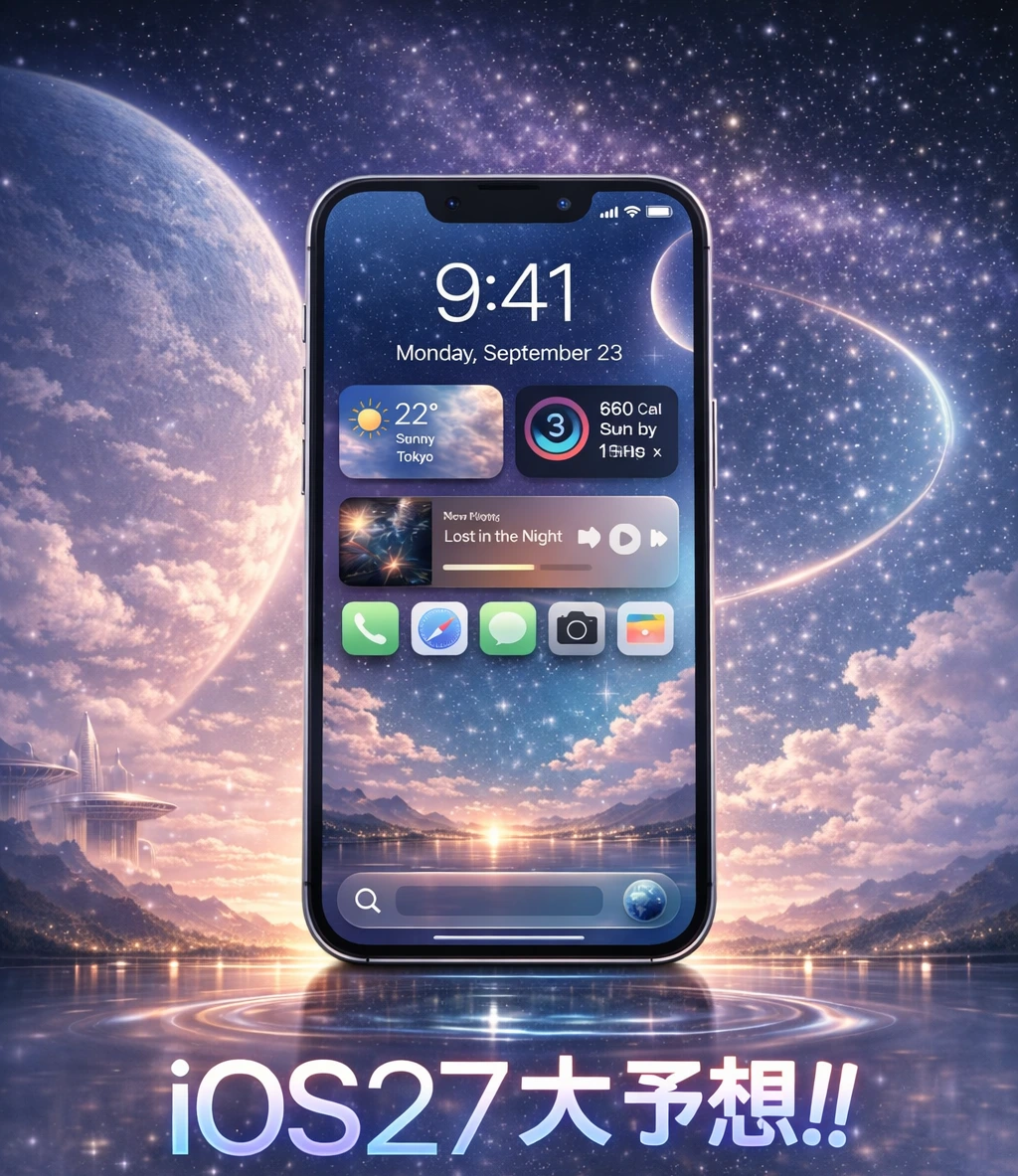 iOS27 大予想アップデート前にメンテナンスするならスマートクリアイオン札幌西岡店