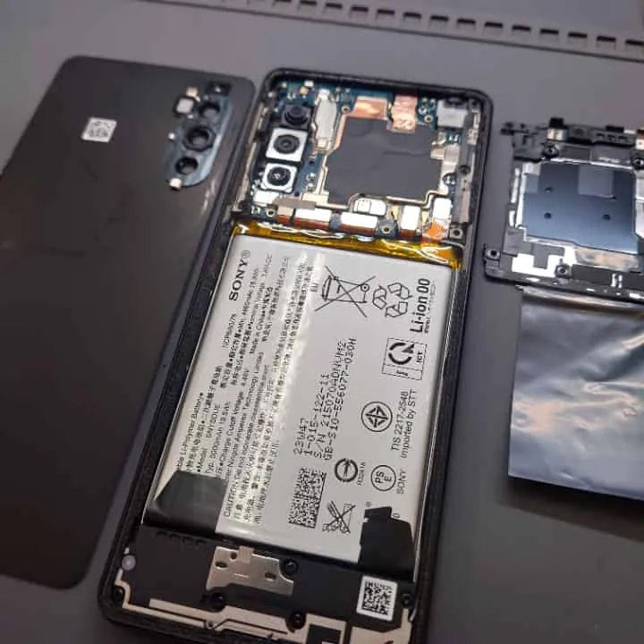 XPERIA10Ⅳバッテリー交換