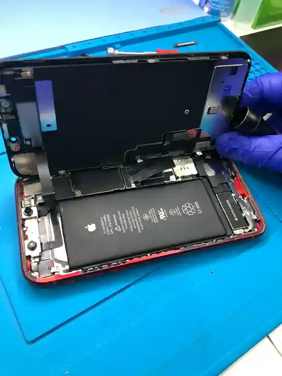 iPhoneXrバッテリー交換