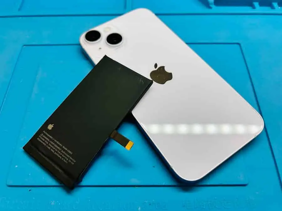 iPhoneバッテリー交換