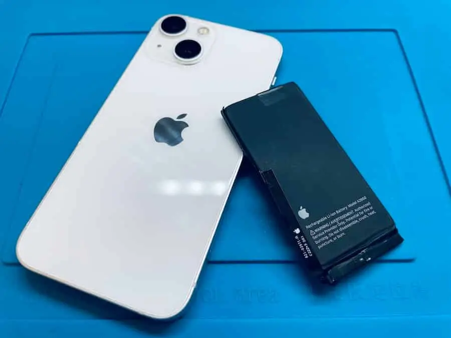 iPhoneバッテリー交換