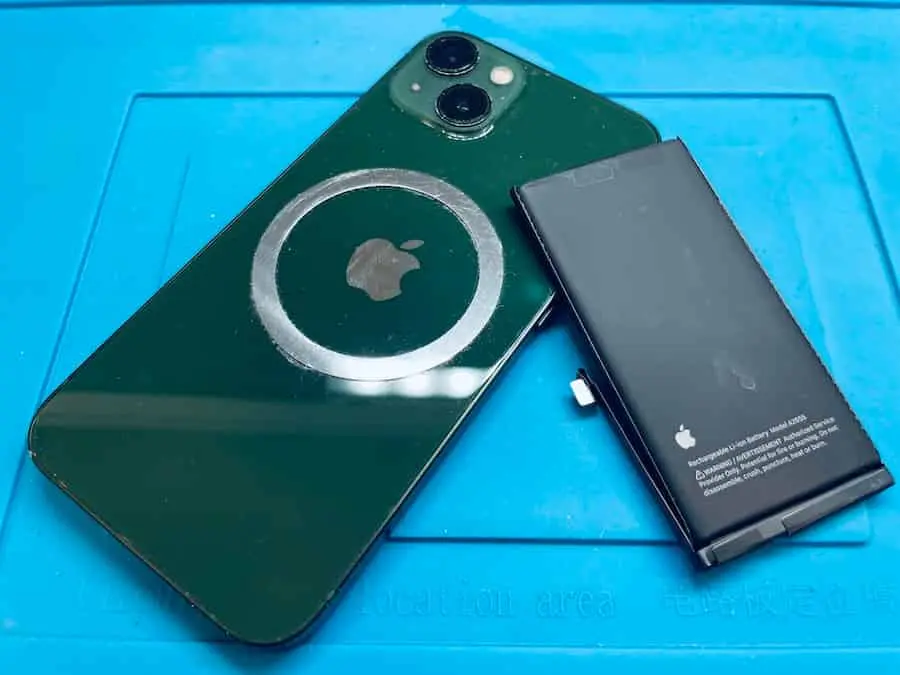 iPhoneバッテリー交換