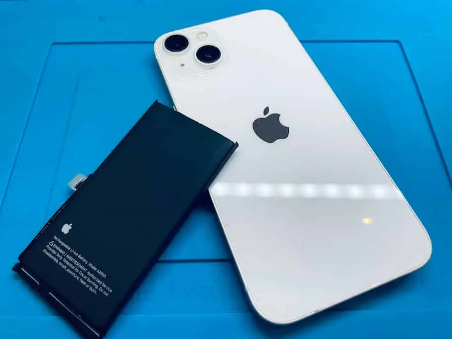 iPhoneバッテリー交換