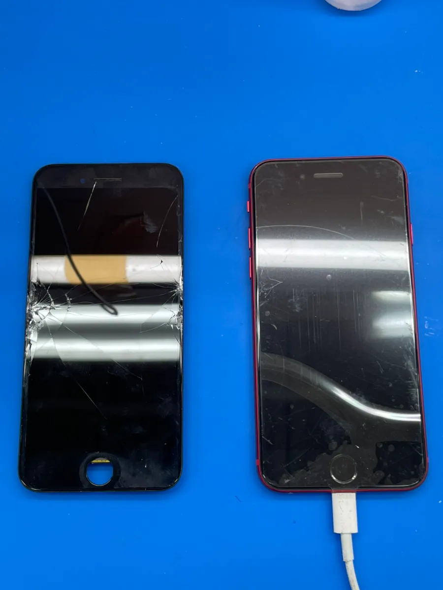 iPhone SE2の画面割れ修理を行いました｜豊平区西岡スマホ修理