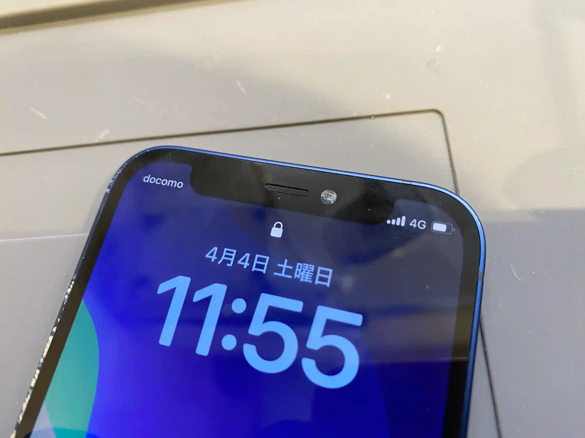 カメラ部分に水滴