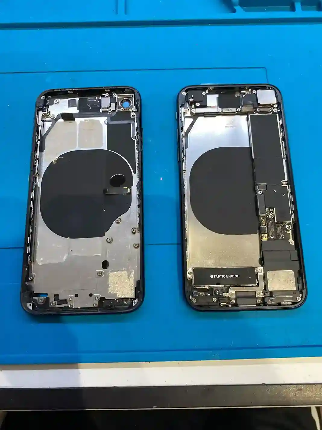 入れ替え作業中