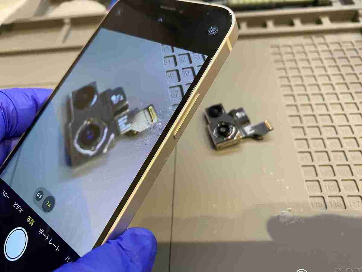 iPhone12mini カメラ修理 大阪 スマートクリア