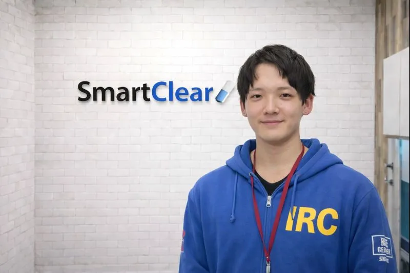 スマートクリア 昭島モリタウン店店長：三木田 駿
