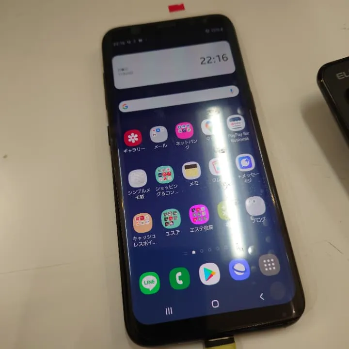 画面故障のGalaxyS8修理