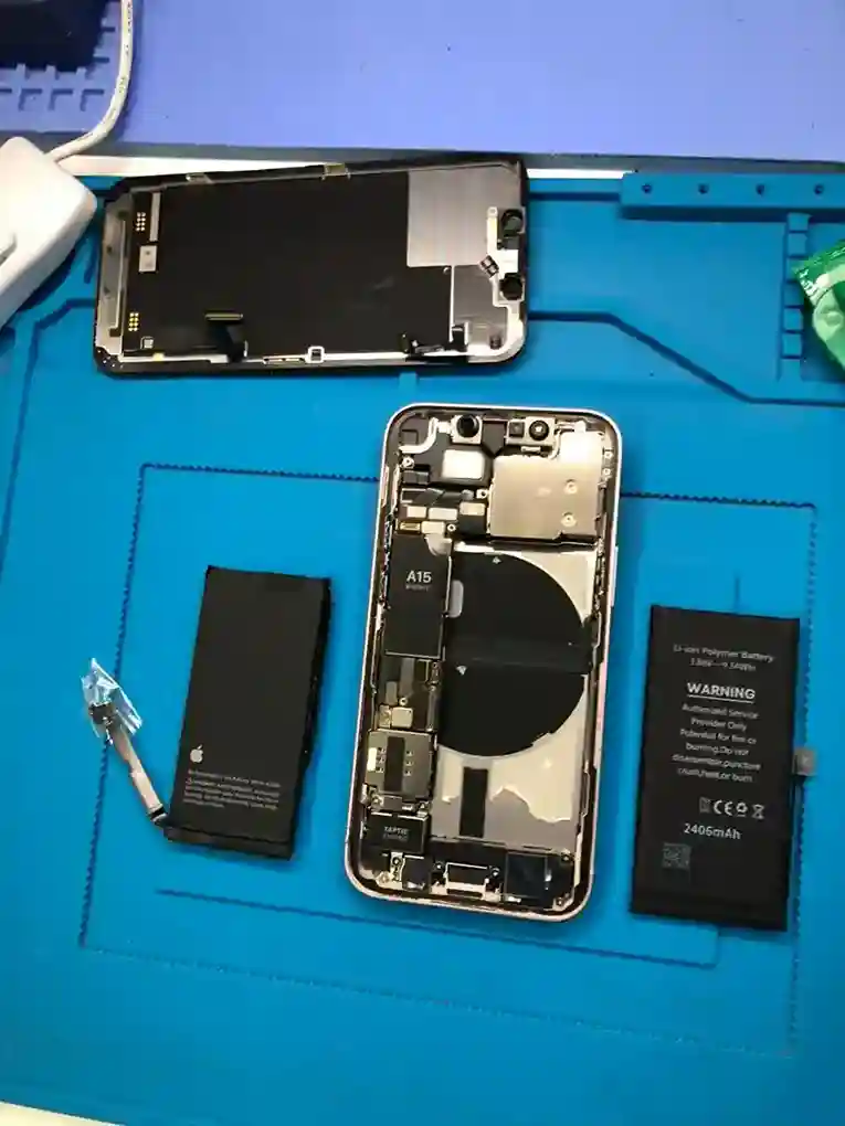 iPhone13miniバッテリー交換