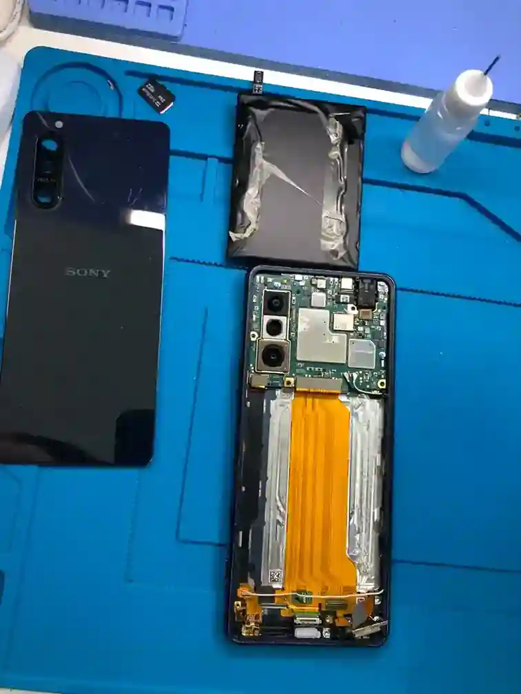 ・Xperia5 IIバッテリー交換画面交換