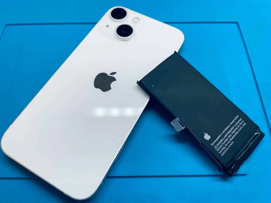 iPhoneバッテリー交換