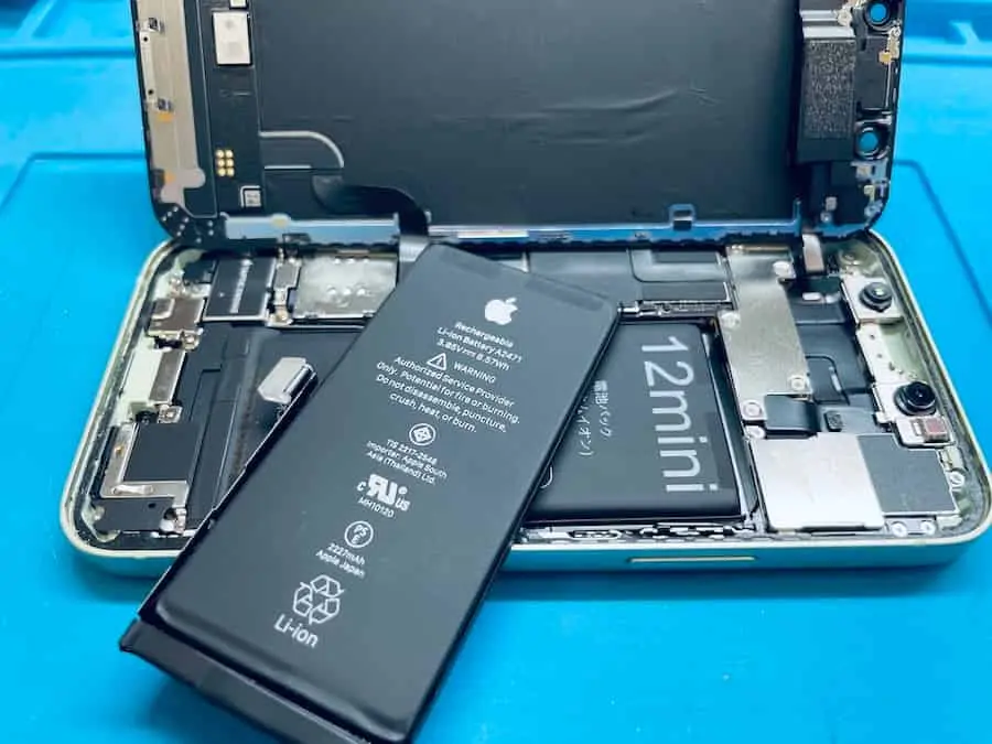 iPhoneバッテリー交換