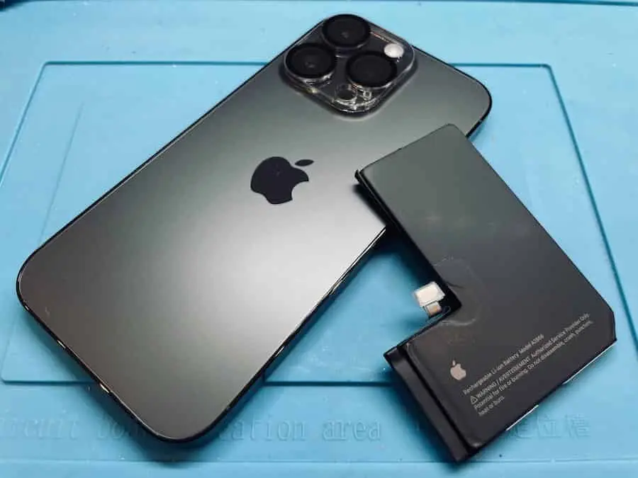iPhoneバッテリー交換