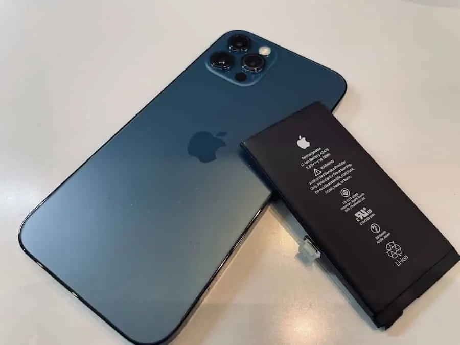 iPhoneバッテリー交換