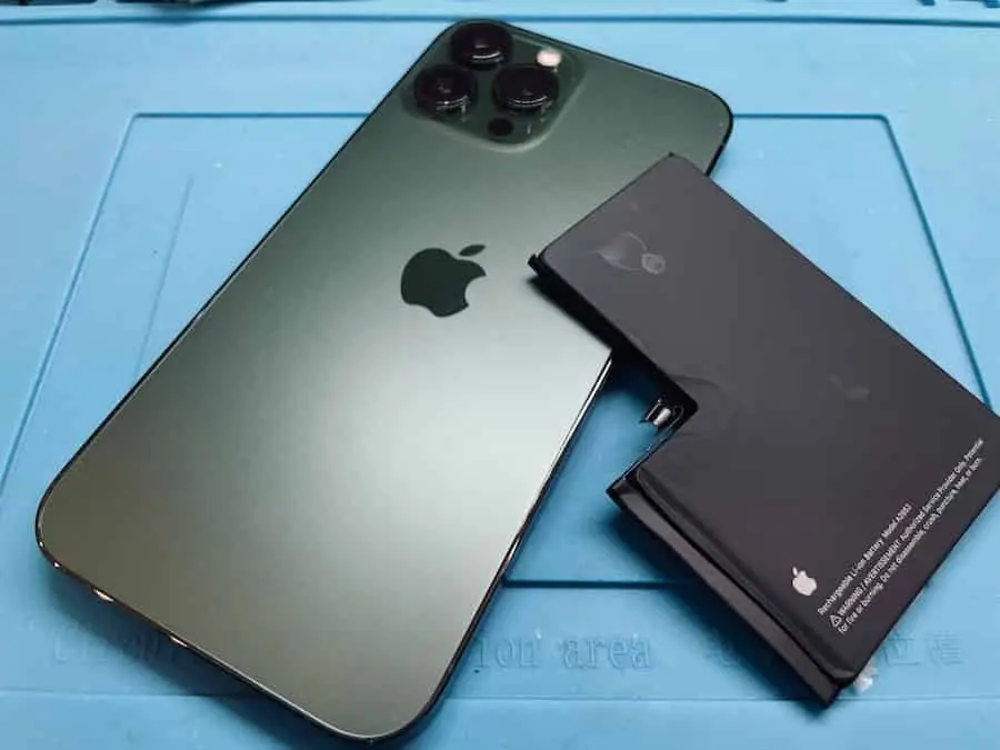 iPhoneバッテリー交換
