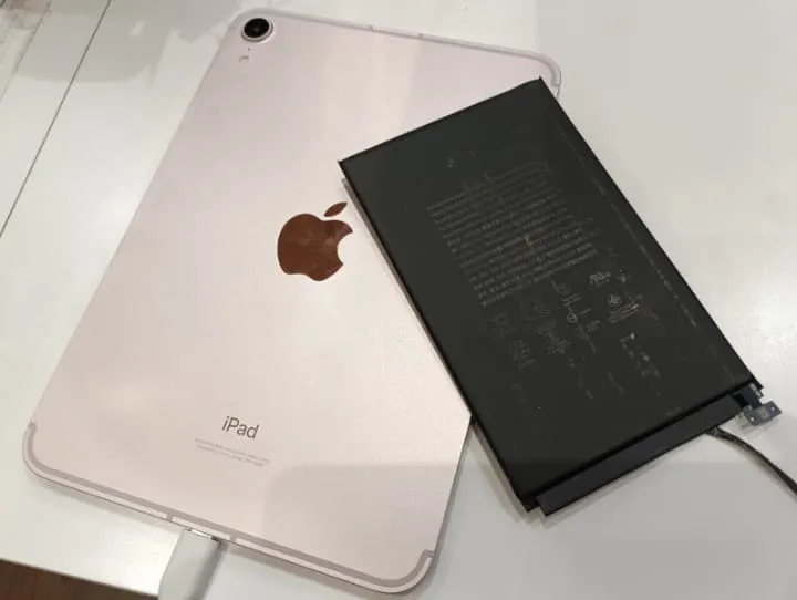 【札幌市中央区】iPad mini6のバッテリー交換【スマートクリア イオン札幌桑園店】