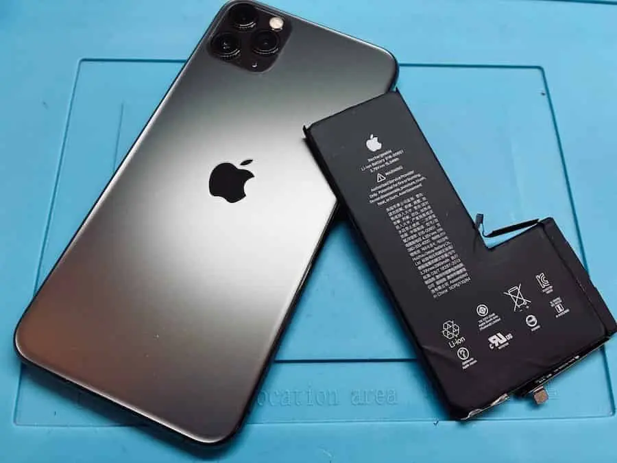 iPhoneバッテリー交換